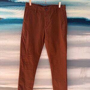 Vuori Chino Pants | Size 30 | EXCELLENT | Rust Color